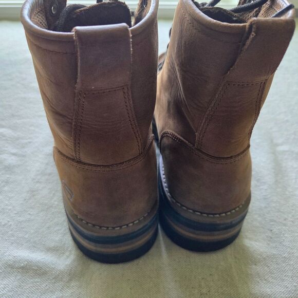 Vintage Skechers Logger Boots Mens Size 11 Leather Cascades Oil Resist Work Y2K - Picture 9 of 12